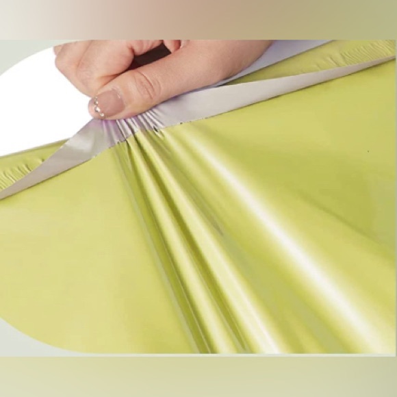 10 Green Polymailers - Picture 3 of 7